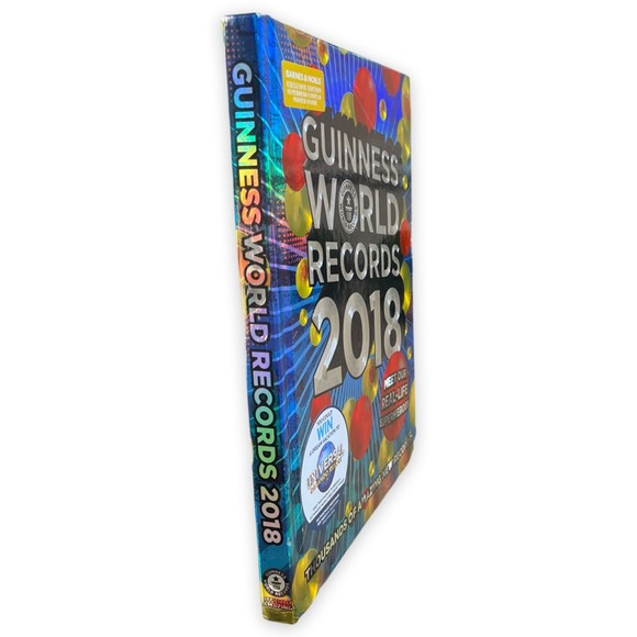 Guinness World Records 2018 Hard Copy Book Education World News - Picture 3 of 3